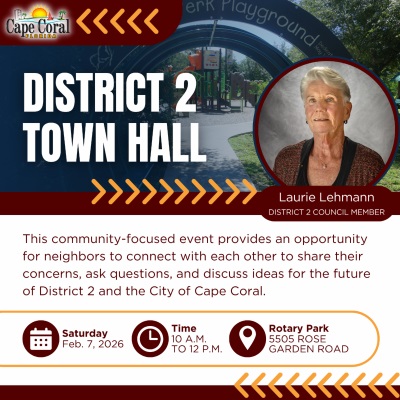 Council Member Lehmann Hosting District 2 Town Hall February 7
