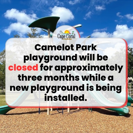 Temporary Playground Closure at Camelot Park