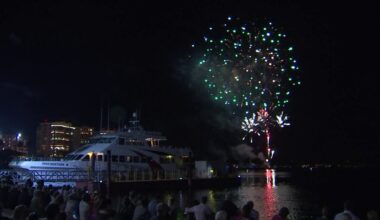 St. Pete Pier packed with crowds to ring in New Year despite cold temperatures