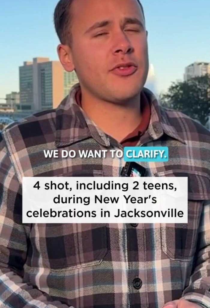3 separate shootings in Jacksonville during New Year's celebrations in Jacksonville