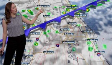 Nice afternoon in Central Florida with changes on the way. Here’s your forecast