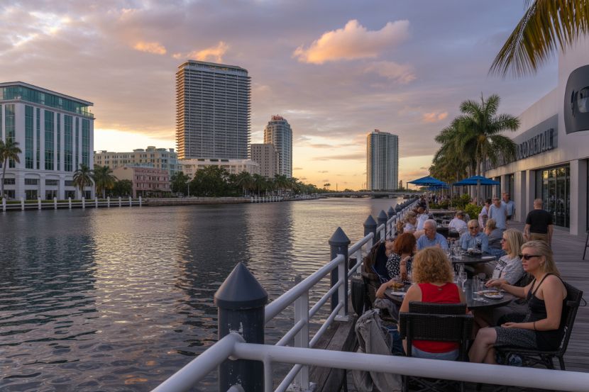 Experience the magic of greater fort lauderdale, where every sunset offers a fresh splash of joy