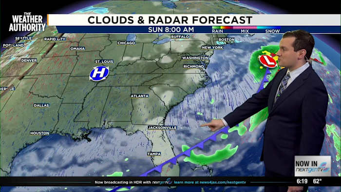 Meteorologist Chris Holtzman has your Saturday evening forecast