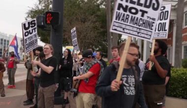 Floridians split as some protest, others celebrate Maduro’s capture