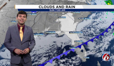 Central Florida dries out after cold front, warmer weather ahead