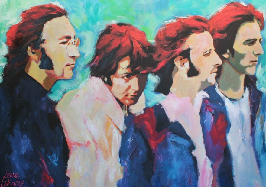 'Fab Four' by Leoma Lovegrove'