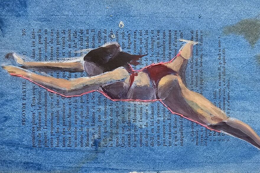 Painting by artist Marti Koehler.