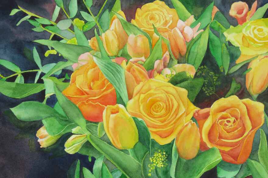 'Bouquet' by Nancy Sperte is part of the 'Ode to Joy' exhibition at BIG ARTS.