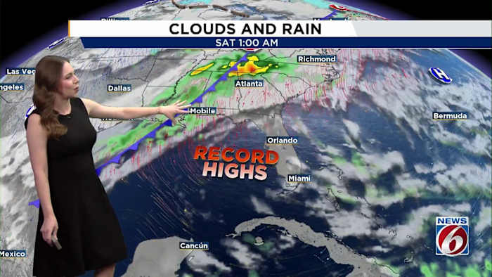 BIG warmup in Central Florida before cooldown. Here’s the timing