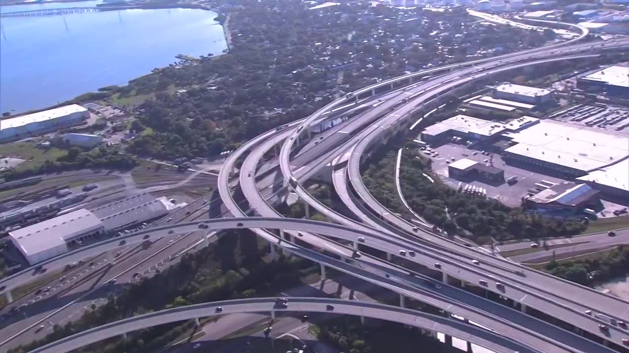 Westbound I-4 lanes closing overnight at Tampa's Malfunction Junction