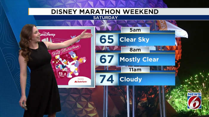 Runners to enjoy spring-like weather at Disney Marathon Weekend