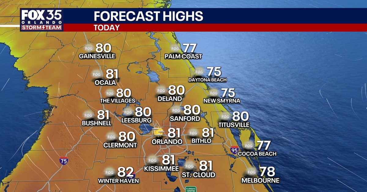 Orlando weather: Unseasonably warm weather continues in Central Florida, but cooler temperatures on the way