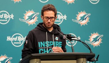 Dolphins fire Mike McDaniel after 7-10 season in which Miami missed playoffs for a 2nd straight year