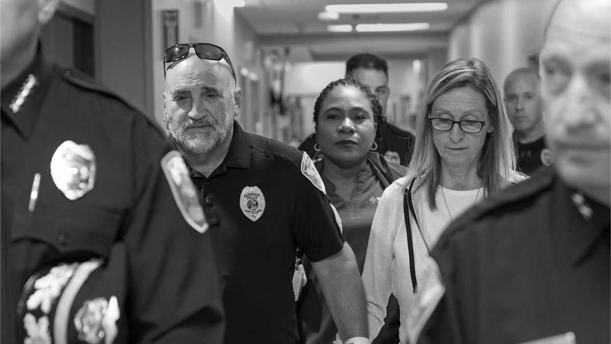 Port St. Lucie officer shot in the face leaves hospital after monthlong recovery