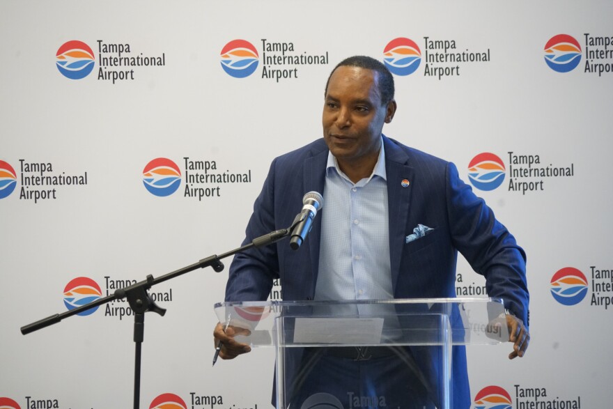 Michael Stephens is the CEO of Tampa International Airport.