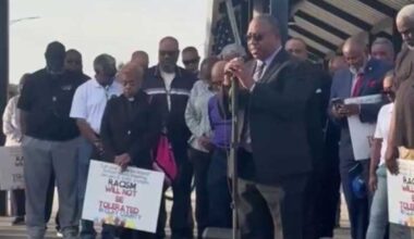 Protesters gather outside Clay County School Board meeting to call for Robert Alvero's resignation