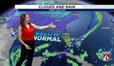 Warm weekend in Florida, but check out the big change on the way