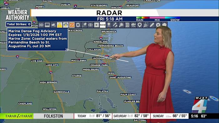 Morning visibility drops ahead of weekend cooldown