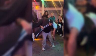 Woman squats QB Trevor Lawrence five times in viral video