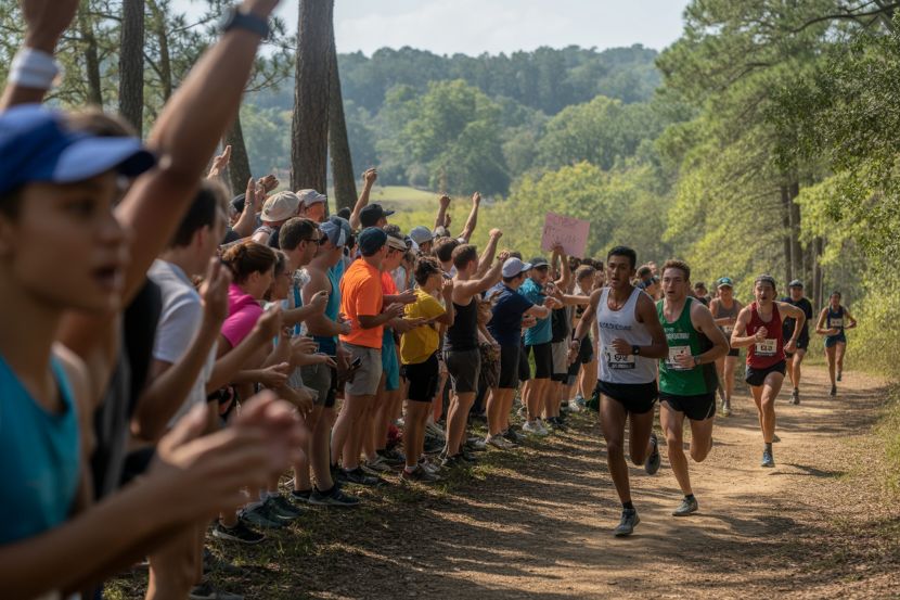 Fans enjoy an electrifying atmosphere at the world athletics cross country championships 2026
