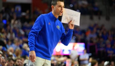 Boogie Fland delivers his best game at Florida and leads the way against No. 21 Tennessee, 91-67