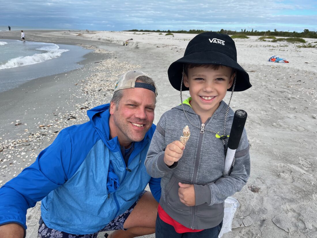 Junonia, cabrit murex found on Sanibel - SANIBEL-CAPTIVA
