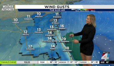 Northeast Florida, Southeast Georgia brace for rain, more 20s: Here’s when