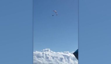 Paraglider plummets 500 feet into water off Florida coast