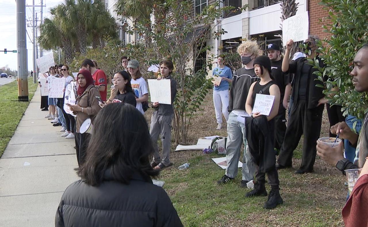 ICE protest Tampa Bay area