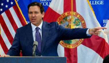 Florida voters’ approval of DeSantis is down, poll finds