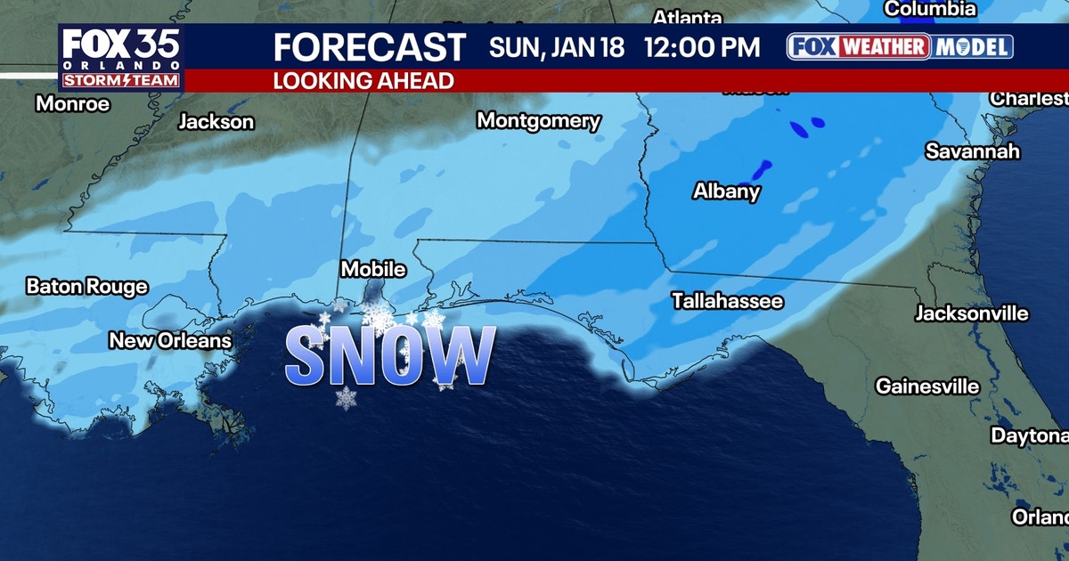 Will it snow in Florida? When, where and how likely? Here's what we know