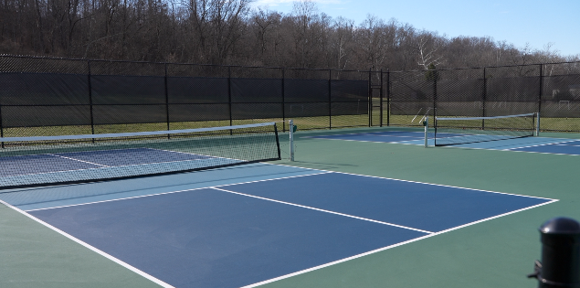 Miami Riverview Park pickleball courts