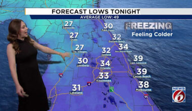 When do frigid temps arrive, how low will they go & how long will they last?