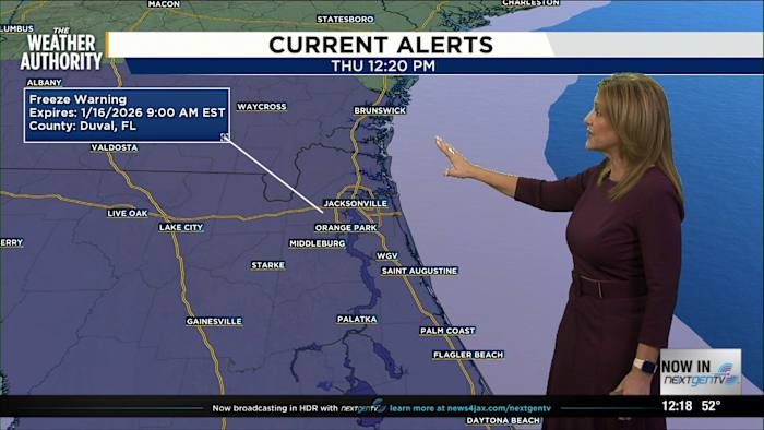 Meteorologist Michelle McCormick has your Noon forecast
