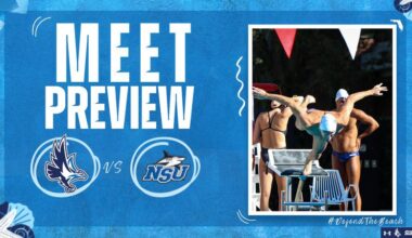 No. 1 Men’s Swimming Faces Division II Nova Southeastern on Saturday
