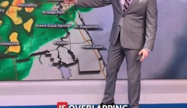 Snow flurry potential in Southeast Georgia on Sunday