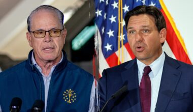 DeSantis, Braun make 'friendly wager' for Indiana-Miami title game