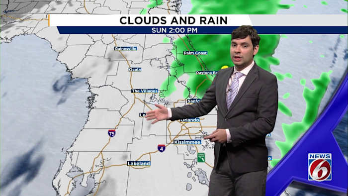 Central Florida faces freezing temperatures, high winds, and showers