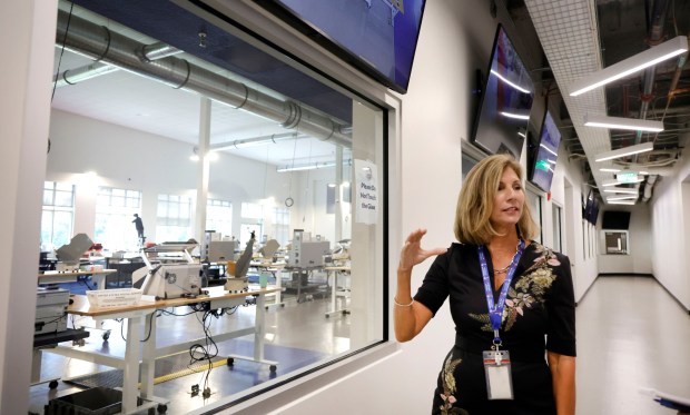 "We, and I believe other supervisors, are doing everything we can to be in compliance with the statute. But sometimes 'same day' is not 'practicable.'" said Wendy Sartory Link, Palm Beach County supervisor of elections and president of the state association of supervisors of elections. (Carline Jean/South Florida Sun Sentinel)