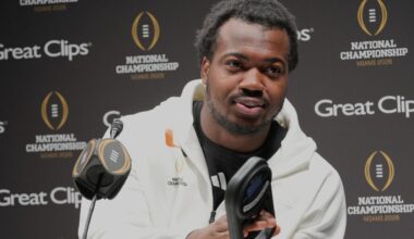 Rueben Bain Jr. prepares for emotional final game as Miami faces Indiana for national title