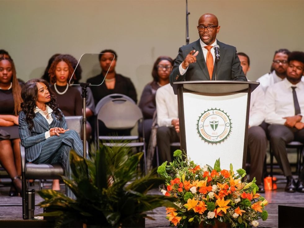 Florida A&M University alumnus Darrick D. McGhee Sr., pastor of Bible Based Church, gave the...