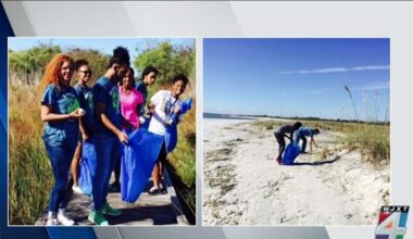 Volunteers honor MLK’s legacy of service with beach cleanup at Little Talbot Island