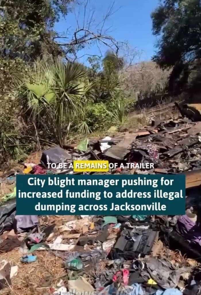 City blight initiatives manager pushing for increased funding to address illegal dumping