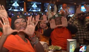 Indiana, Miami fans bring college spirit to Jacksonville sports bars for national championship battle