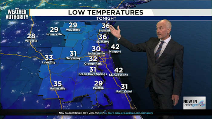 Freeze Warning tonight, Warmer days ahead