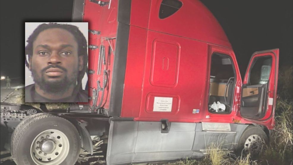 A Pompano Beach man was arrested Saturday in connection with the murder of a Coconut Creek woman after deputies found a blood-stained semi in Fort Pierce. (SLCSO)