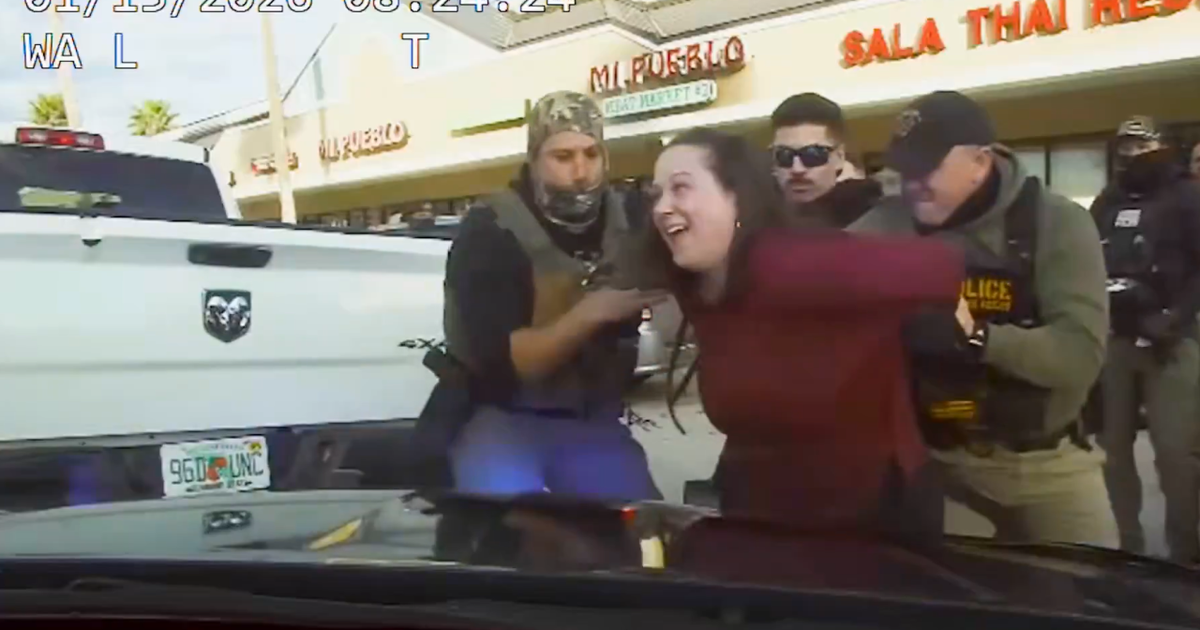 Gov. DeSantis: Jacksonville woman accused of 'punching' trooper enforcing ICE operations facing felony charge