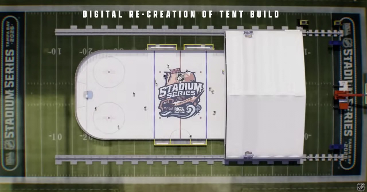 Raymond James Stadium gears up for NHL Stadium Series matchup