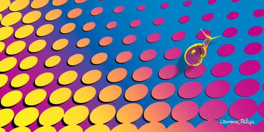 Mural by artist Lawrence Phillips