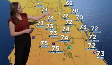 Warmup kicks off in Central Florida before weekend changes